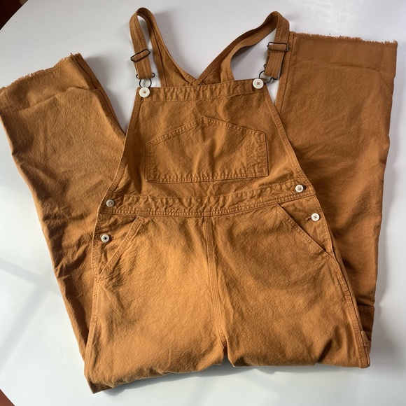 Jesse Kamm Pants - Jesse Kamm overalls, wheat